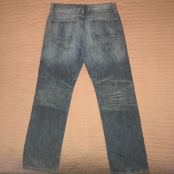 Arizona Jean Company Jeans Arizona Mens Distressed Slim Straight Jeans Poshmark